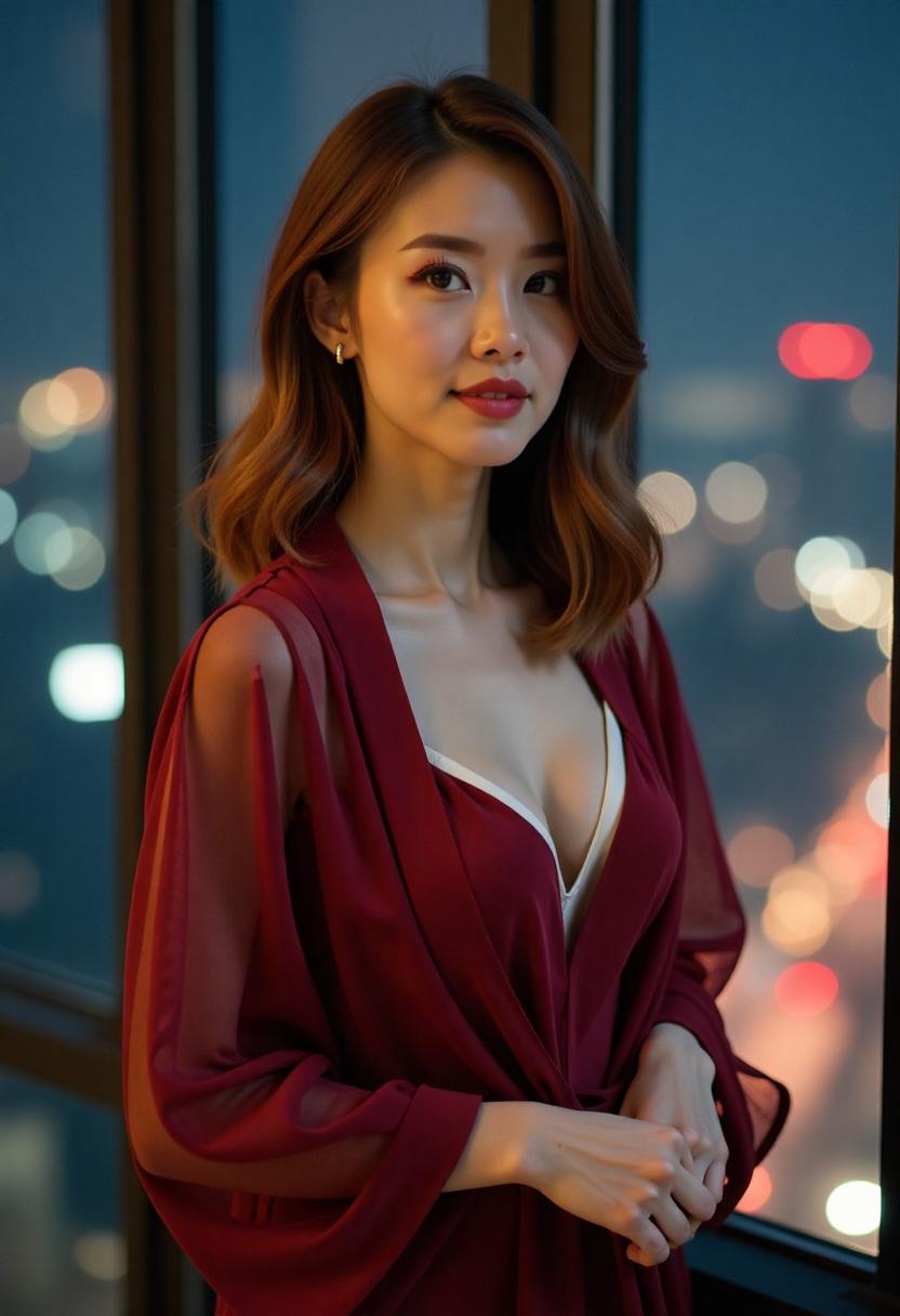 纸鸢夜行的古城夜色剧照